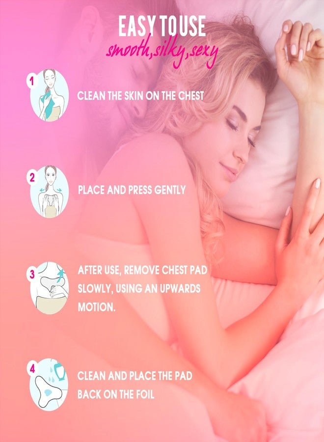 Pacify 6 Pack Silicone Chest Wrinkle Pads Reusable Wrinkle Patches Overnight Anti Chest Wrinkles from Side Sleeping - Image 4